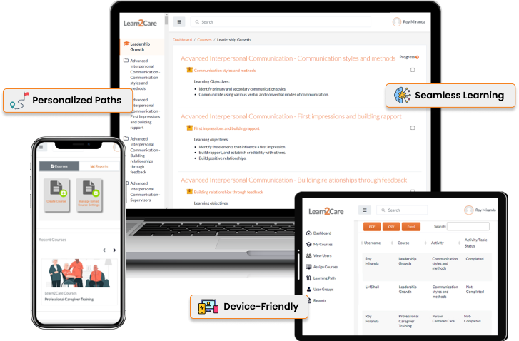 Ultimate Learning Flexibility for Your Caregivers