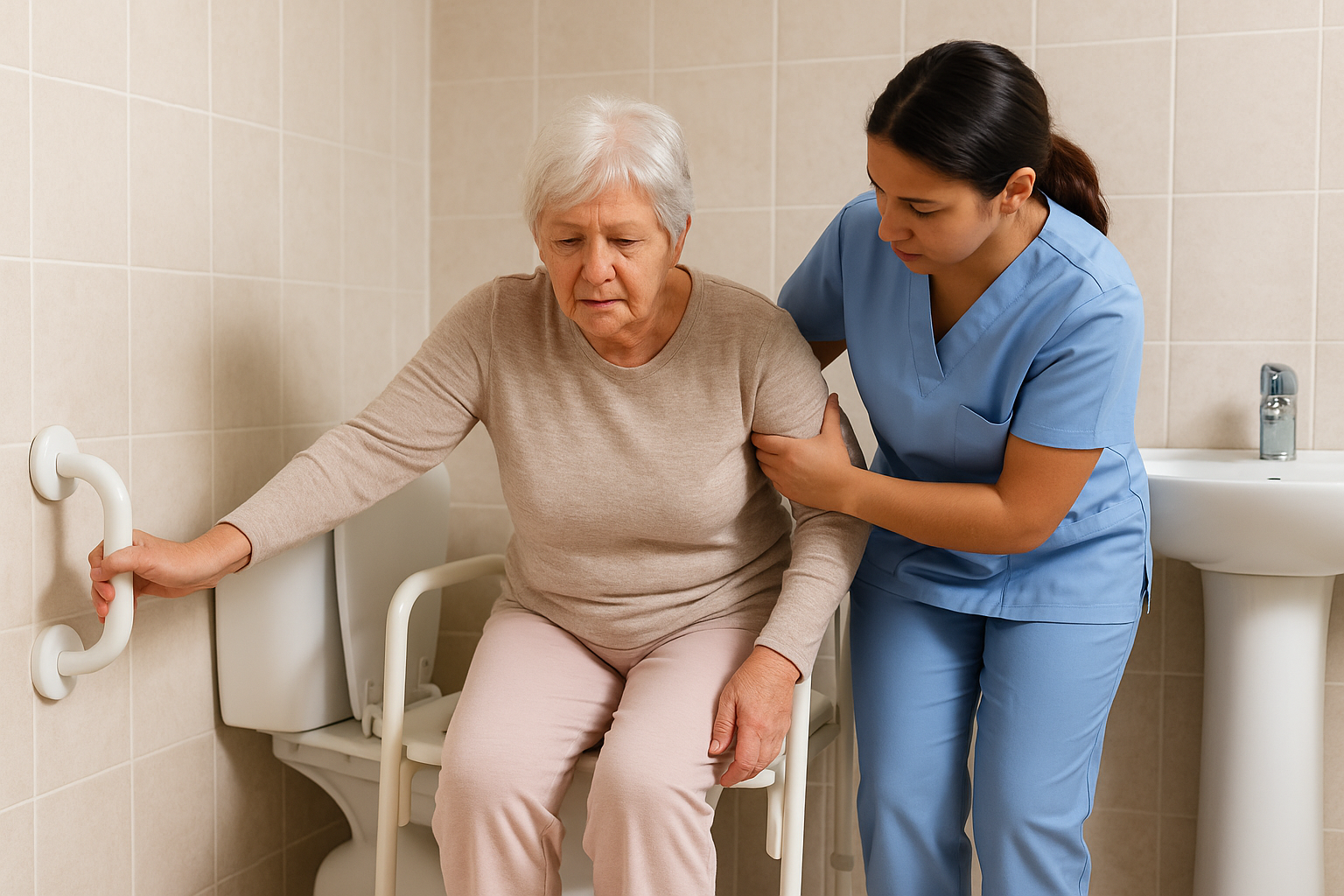 Course on assisting patients with toileting and elimination