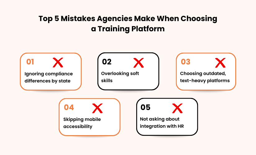 Avoid the top 5 mistakes when choosing training platforms