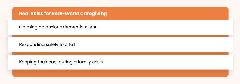 Real Life Skills for Effective Caregiving