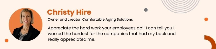 Insight from home care expert- Christy Hire 