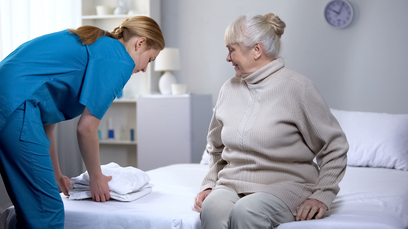 Caregiver training for home management