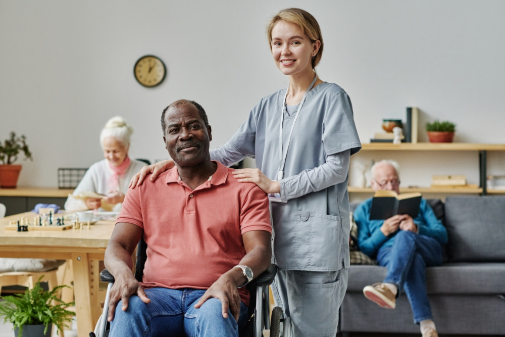 Caregiver professional training for mental health disorders