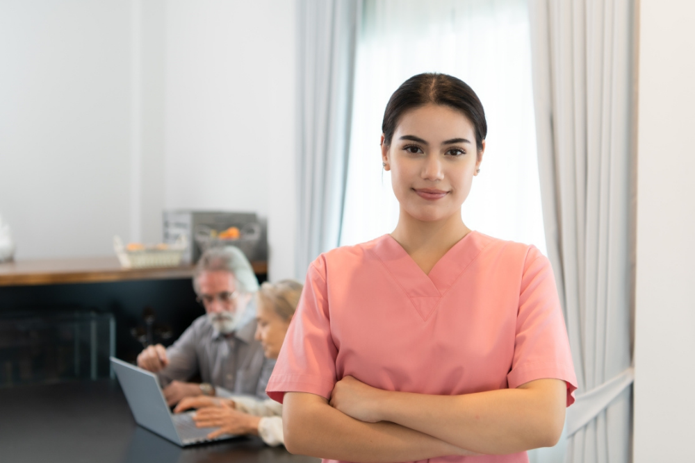 Caregiver professional course on patient rights in home care