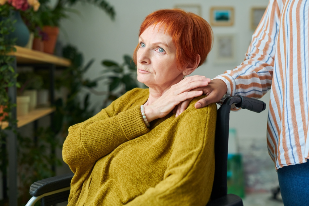 Professional caregiver training course on empathy in home care