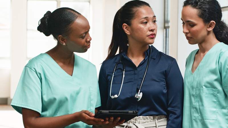 Staffing communication and supporting activities of daily living